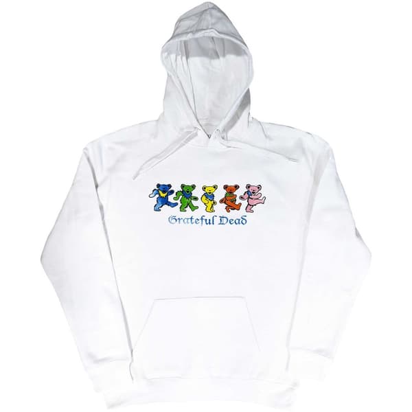 Grateful Dead Unisex Pullover Hoodie: Dancing Bears (Small)