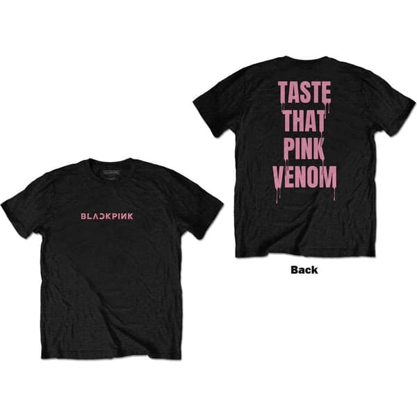 BlackPink Unisex T-Shirt: Taste That (Back Print) (XX-Large)