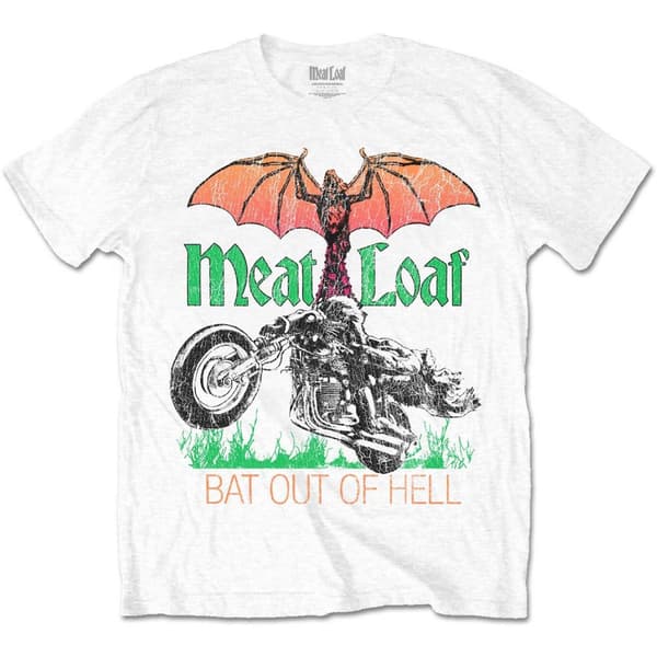 Meat Loaf Unisex T-Shirt: Bat Out Of Hell (XX-Large)