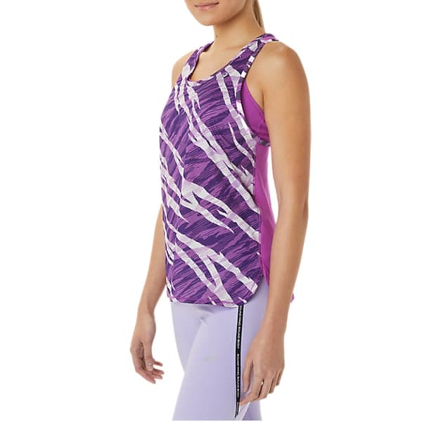 ASICS Wild Camo Tank 2012C380-501, Kvinde, T-shirt, Lilla