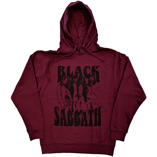 Black Sabbath Unisex Pullover Hoodie: Band and Logo (Small)