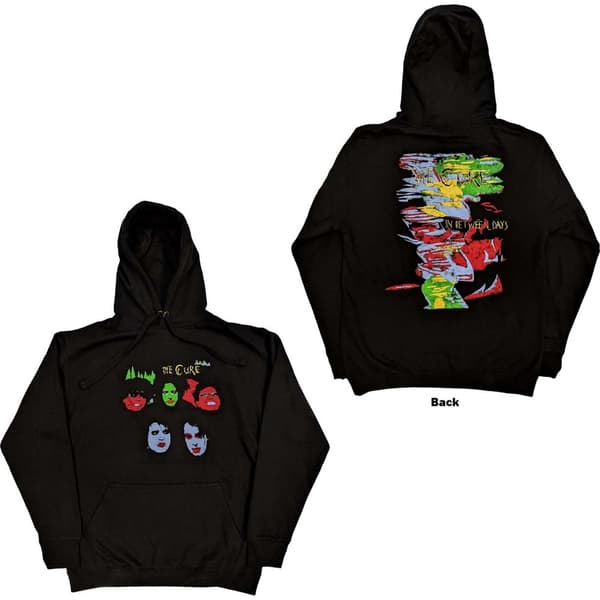 The Cure Unisex Pullover Hoodie: In Between Days (Back Print) (XX-Large)