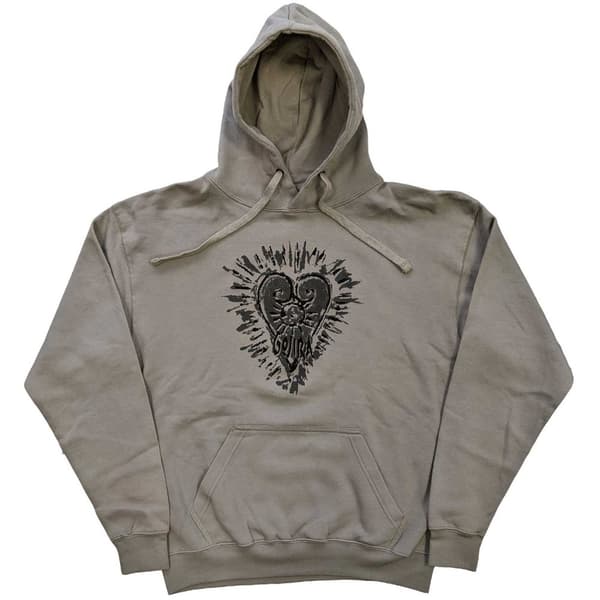 Gojira Unisex Pullover Hoodie: Fortitude Heart (Medium)