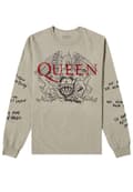 Miniatyrbild 4 av 4: Queen T Shirt Song Titles Handwritten Sleeve Print Official Unisex Long Sleeve