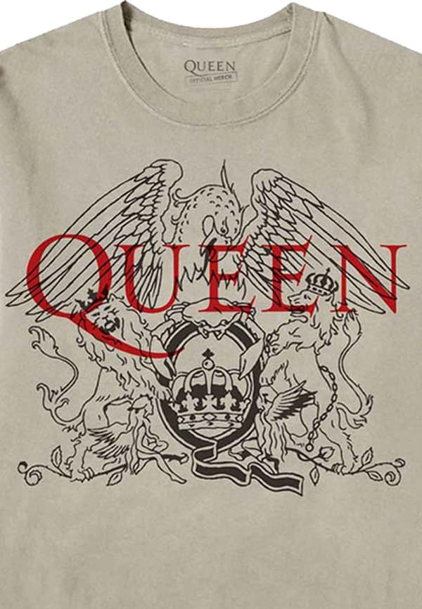 Queen T Shirt Song Titles Handwritten Sleeve Print Official Unisex Long Sleeve