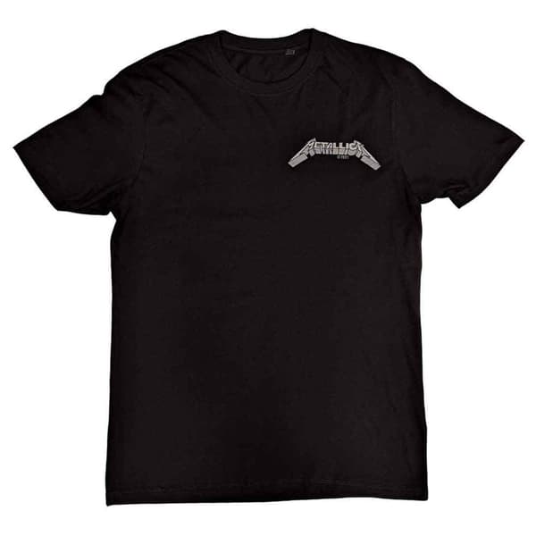 Metallica T Shirt Nothing Else Matters Band Logo Official Unisex Black