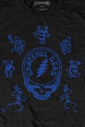 Miniatyrbild 3 av 4: Grateful Dead T Shirt Dead Egyptian Band Logo Official Unisex Black