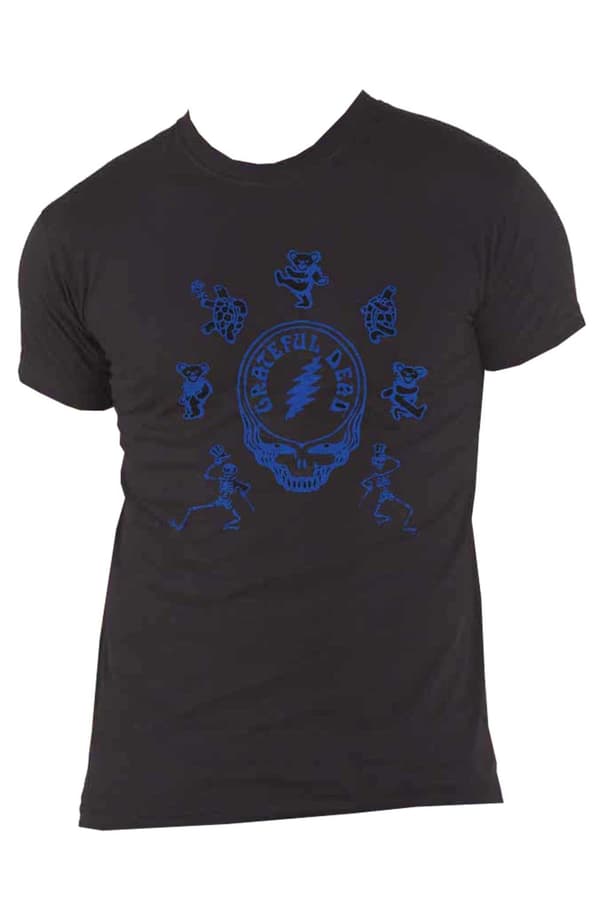 Grateful Dead T Shirt Dead Egyptian Band Logo Official Unisex Black