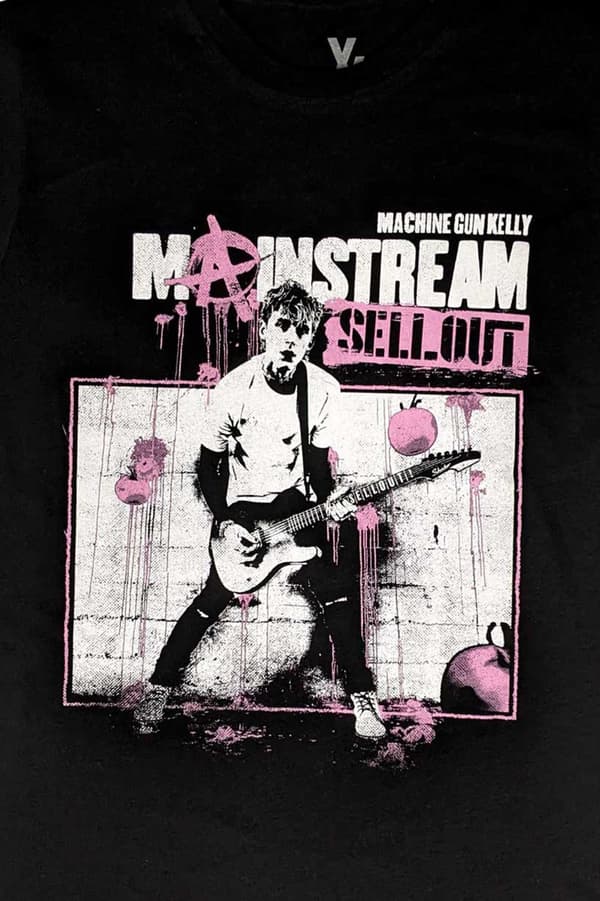 Machine Gun Kelly T Shirt Digital Cover Official Unisex Black