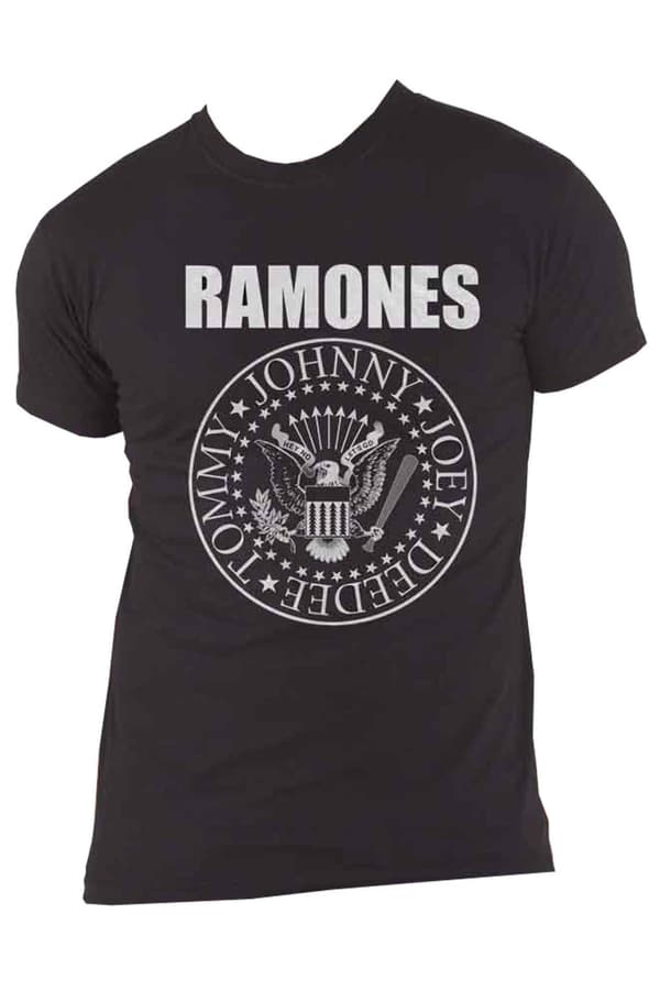 Ramones T Shirt Presidential Seal Band Logo Official Unisex Black Black XXXXXL