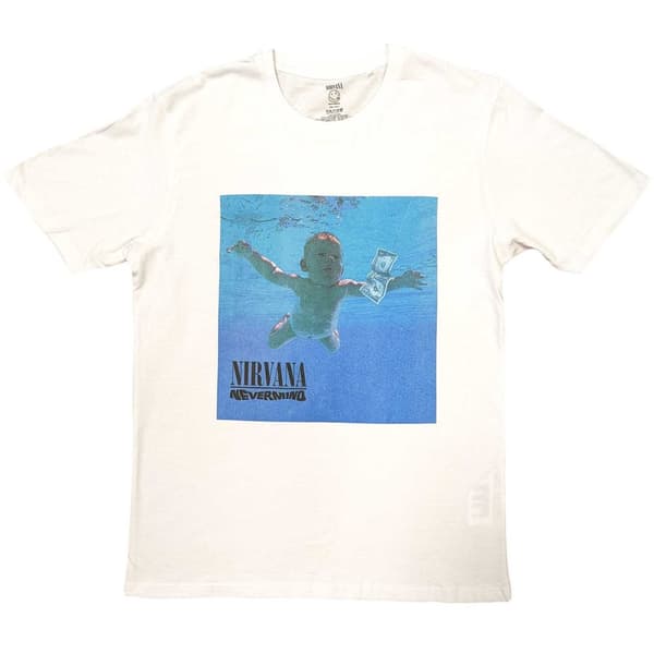 Nirvana Unisex T-Shirt: Nevermind Album (Medium)
