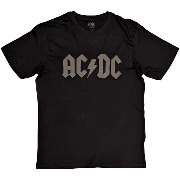 AC/DC Unisex T-Shirt: Logo (Hi-Build) (Large)