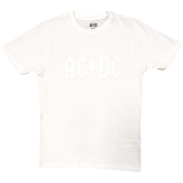 AC/DC Unisex T-Shirt: Logo (Hi-Build) (Large)