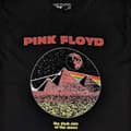Miniatyrbild 3 av 4: Pink Floyd T Shirt Dark side of the Moon 50 Years Vintage Pyramids Unisex