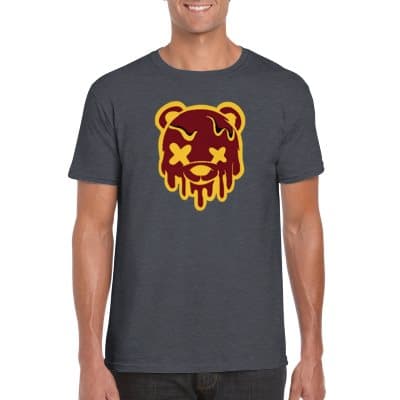 Drip Bear Maroon