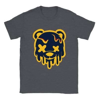Drip Bear Nuggets T-shirt Mörkgrå S
