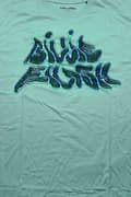 Miniatyrbild 3 av 4: Billie Eilish T Shirt Neon Logo Billie Official Unisex Blue