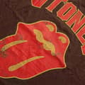 Miniatyrbild 3 av 4: The Rolling Stones T Shirt Gothic Text Band Logo Official Unisex Brown