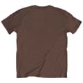 Miniatyrbild 2 av 4: The Rolling Stones T Shirt Gothic Text Band Logo Official Unisex Brown