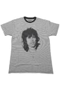 Miniatyrbild 4 av 4: The Rolling Stones T Shirt Keith Striped Official Unisex Black & White