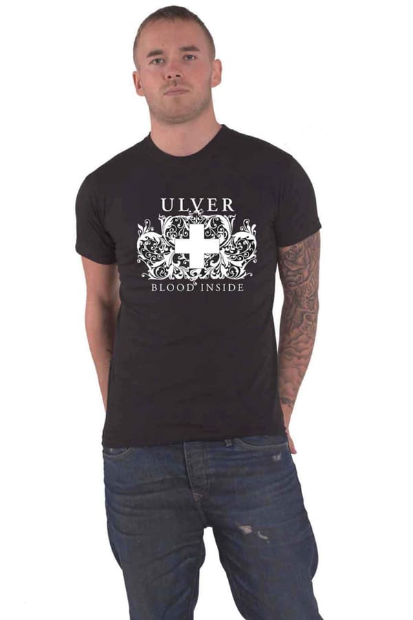 Ulver T Shirt Blood Inside Band Logo Official Mens Black