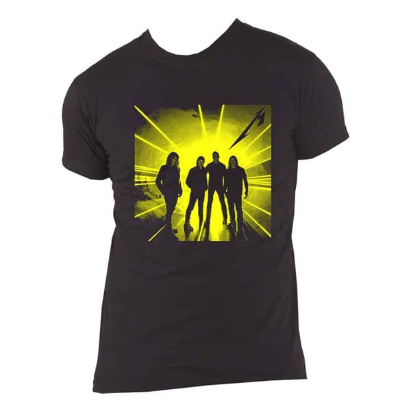 Metallica T Shirt M72 Seasons Burnt Strobe Band Logo Official Unisex Black