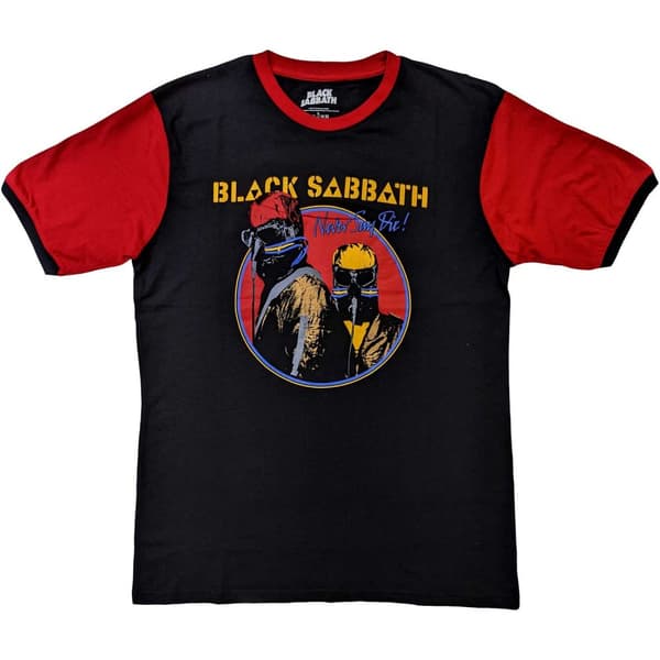 Black Sabbath Unisex Ringer T-Shirt: Never Say Die (XX-Large)