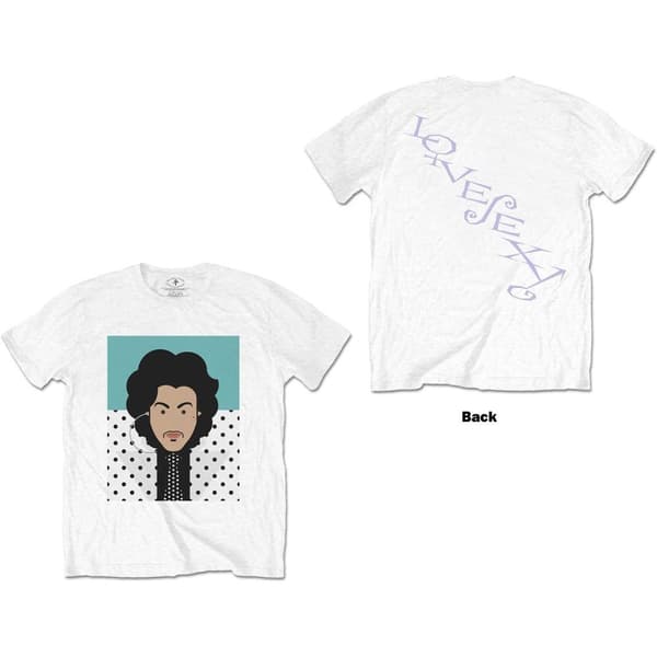 Prince Unisex T-Shirt: Lovesexy (Back Print) (Large)
