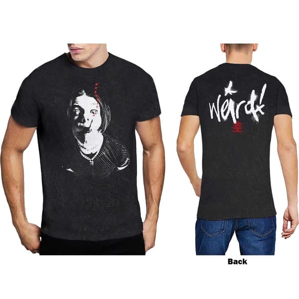Yungblud Unisex T-Shirt: Weird (Wash Collection & Back Print) (Large)