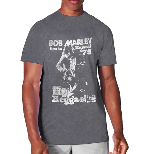 Bob Marley Unisex T-Shirt: Hawaii (Wash Collection) (Small)