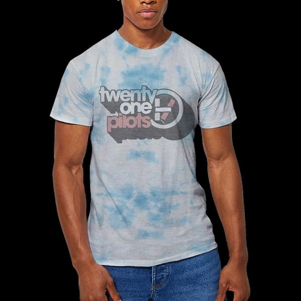 Twenty One Pilots Unisex T-Shirt: Vintage Block Holiday (Wash Collection) (Small)