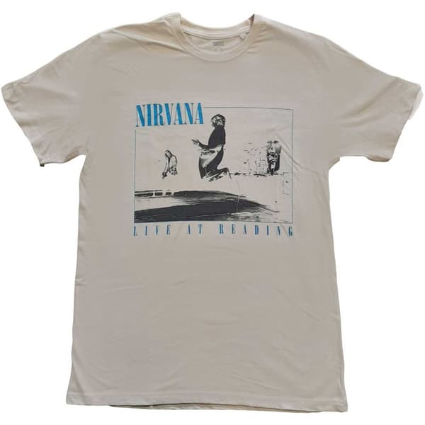 Nirvana Unisex T-Shirt: Live at Reading (Small)