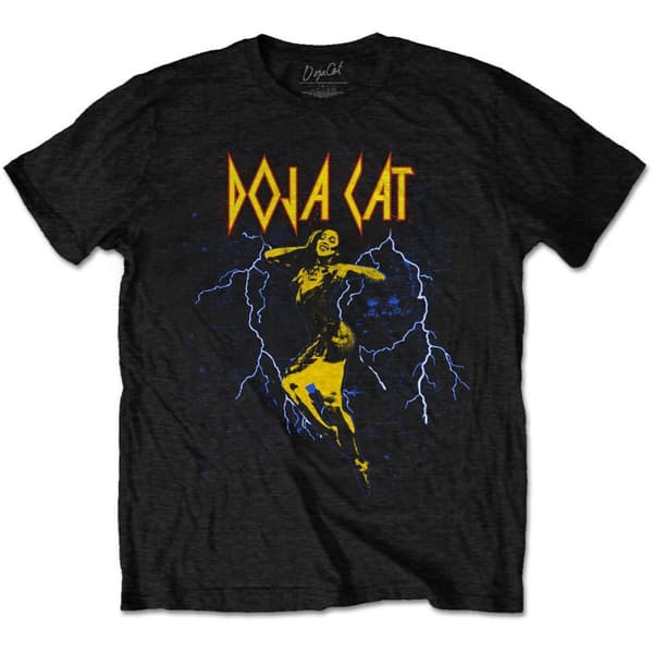 Doja Cat Unisex T-Shirt: Lightning Planet Her (XX-Large)