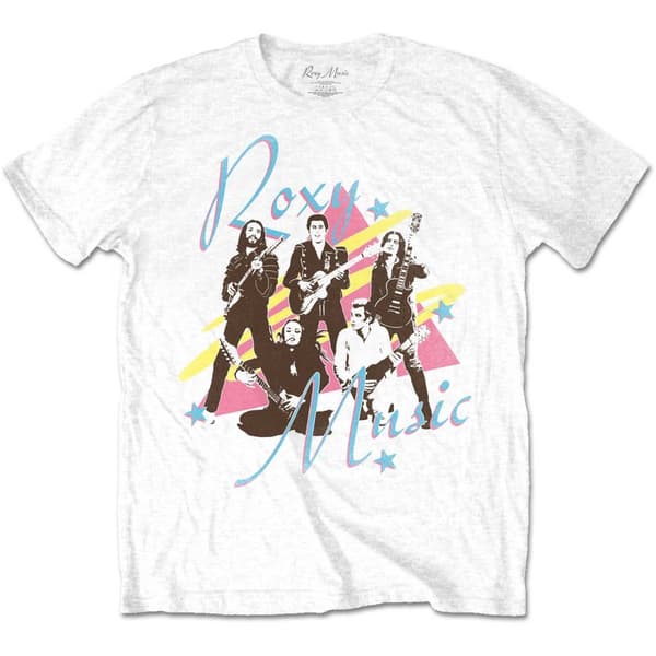 Roxy Music Unisex T-Shirt: Guitars (Medium)