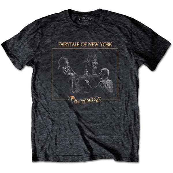 The Pogues Unisex T-Shirt: Fairytale Piano (Medium)