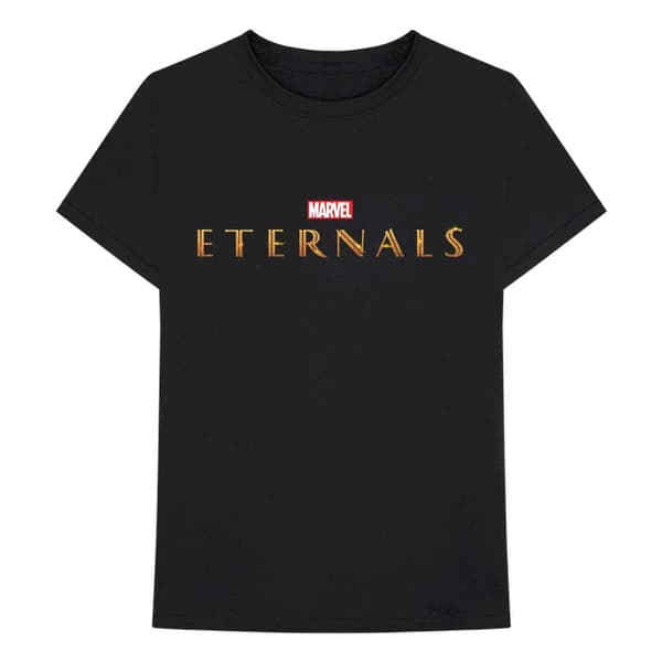 Marvel Comics Unisex T-Shirt: Eternals Logo (Large)
