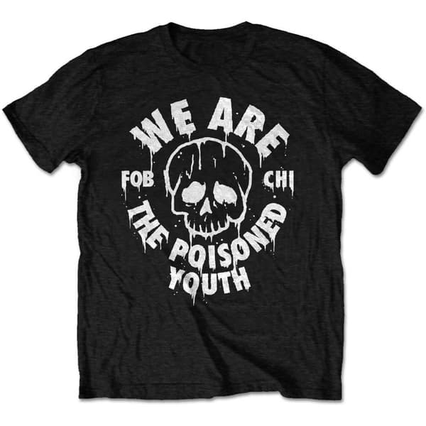 Fall Out Boy Unisex T-Shirt: Poisoned Youth (Small)