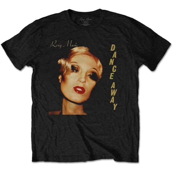 Roxy Music Unisex T-Shirt: Dance Away Album (Small)