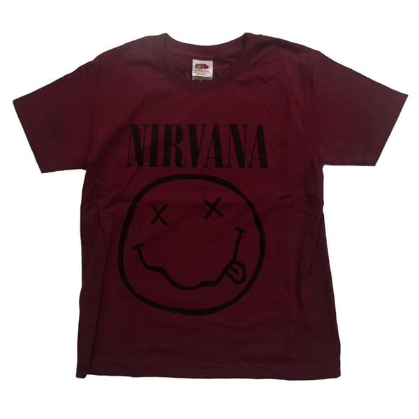 Nirvana Kids T-Shirt: Grey Smiley (3-4 Years)