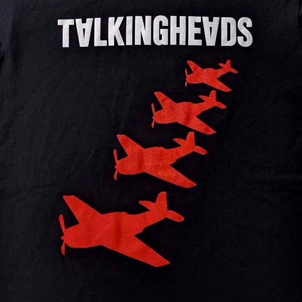 Talking Heads T Shirt Remain in Light 4 Planes Official Unisex Black
