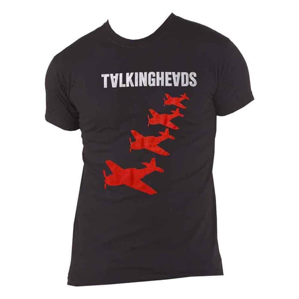 Talking Heads T Shirt Remain in Light 4 Planes Official Unisex Black