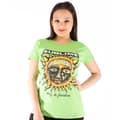 Miniatyrbild 4 av 4: Sublime T Shirt 40oz To Freedom Band Logo Official Womens Skinny Fit Green
