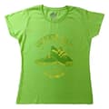 Miniatyrbild 4 av 4: Green Day T Shirt All Stars Band Logo Official Womens Skinny Fit Green