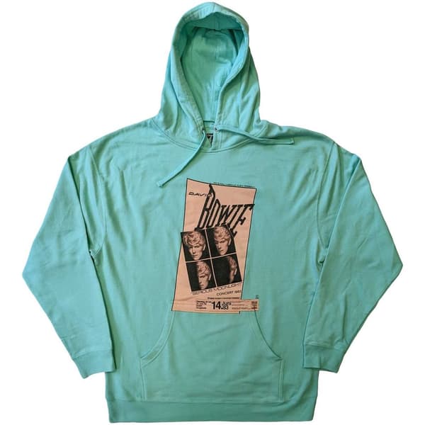 David Bowie Unisex Pullover Hoodie: Concert '83 (X-Large)