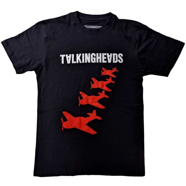 Talking Heads Unisex T-Shirt: 4 Planes (Large)