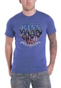 Miniatyrbild 1 av 2: KISS T Shirt Americana Spirit of 76 Tour Official Mens Denim Blue