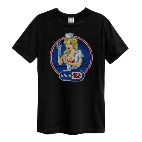 Blink 182: Enema Of The State Amplified Vintage Black X Large T Shirt