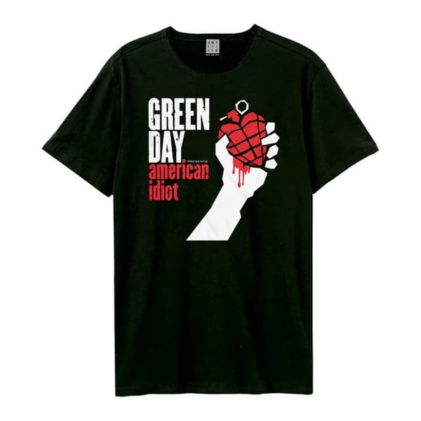 Greenday - American Idiot Amplified X Large Vintage Black T Shirt
