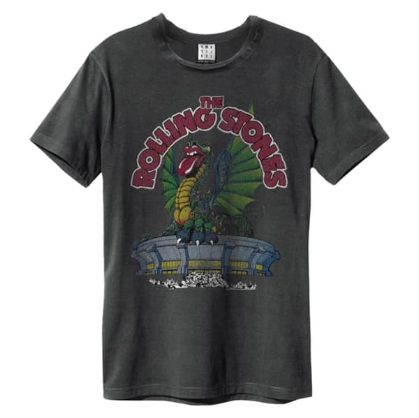 Rolling Stones: US 1972 Amplified Vintage Charcoal X Large T Shirt