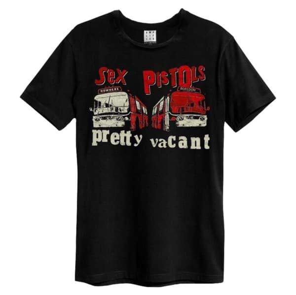 Sex Pistols: Pretty Vacant Amplified Vintage Black XX Large T Shirt